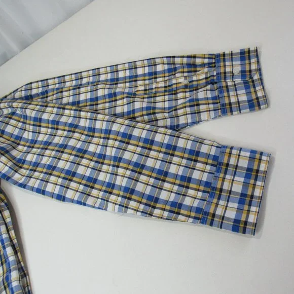 J.Crew Factory Men’s Slim Plaid Flex Casual Shirt Size XXL - Picture 6 of 10